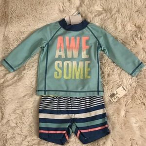 Rash guard and Matching Bathing Suit